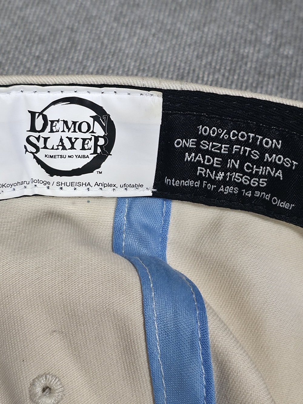 Demon Slayer Inosuke Cosplay Snapback Hat - Picture 6 of 8